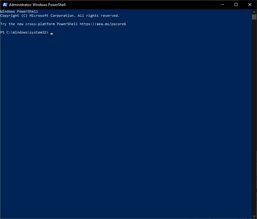 powershell
