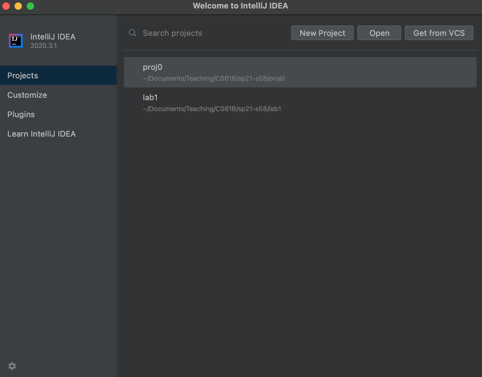 intellij-home-screen-for-maven